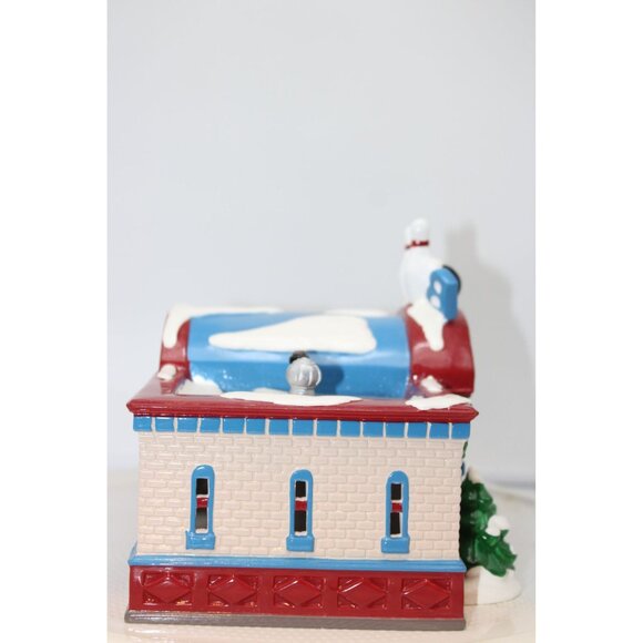 Dept 56 Snow Village - Bowling Alley - Picture 2 of 8